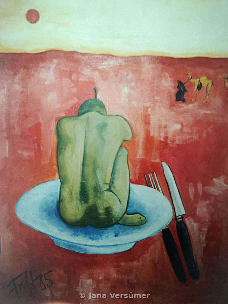 Rote Sonne, rotes Land
